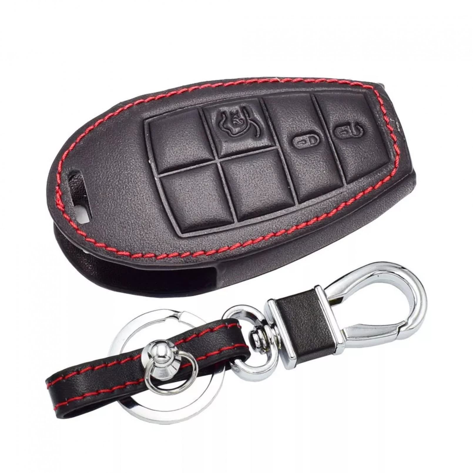 ALIANQ Leder Autoschlüssel Abdeckung Remote Fob Fall für Dodge Challenger Charger Magnum Journey Ram für Jeep Commander Grand Cherokee für Chrysler 300 ALIANQ Leder Autoschlüssel Abdeckung Remote Fob Fall für Dodge Challenger Charger Magnum Journey Ram für Jeep Commander Grand Cherokee für Chrysler 300 von ALIANQ