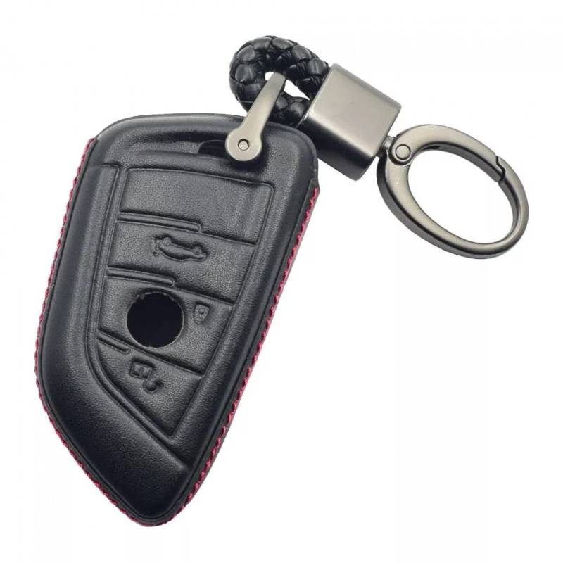 Leder Autoschlüssel Fall Smart Fernbedienung Schlüsselanhänger Tasche Auto Zubehör Für BMW 1 2 5 7 X1 F48 X3 X4 X5 X5M X6 X6M von ALIANQ
