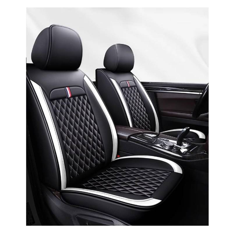 Alles inklusive Auto Sitzbezüge Sets, Autositzbezüge Leder Sitzbezüge Auto Für FIAT Doblo II 2010-2018 2019 2020 2021 2022 2023 2024, Wasserdicht Atmungsaktive Rutschfester Langlebig Sitzschoner Zubeh von ALKANI