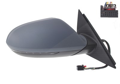 Alkar Außenspiegel [Hersteller-Nr. 6140786] für Audi von ALKAR