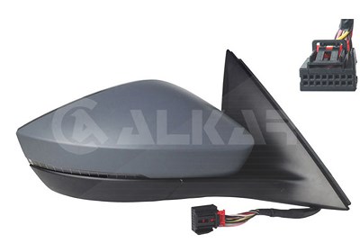 Alkar Außenspiegel [Hersteller-Nr. 6146746] für Skoda von ALKAR