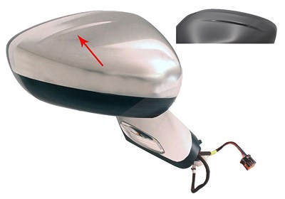 Alkar Außenspiegel [Hersteller-Nr. 6162868] für Citroën von ALKAR