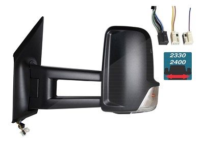 Alkar Außenspiegel [Hersteller-Nr. 9245021] für Mercedes-Benz von ALKAR