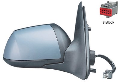 Alkar Spiegel komplett grundiert beheizbar [Hersteller-Nr. 6126377] für Ford von ALKAR