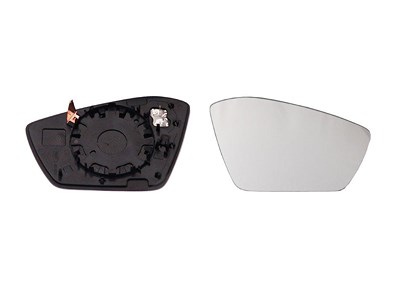 Alkar Spiegelglas, Außenspiegel [Hersteller-Nr. 6432168] für Skoda von ALKAR
