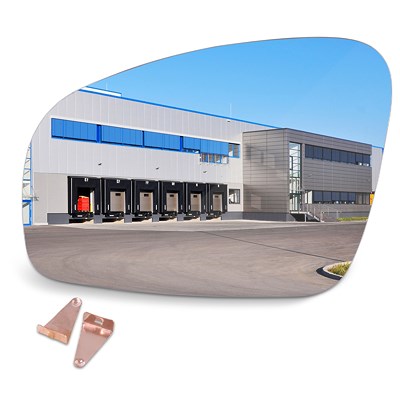 Alkar Spiegelglas, Außenspiegel [Hersteller-Nr. 6471559] für Skoda von ALKAR
