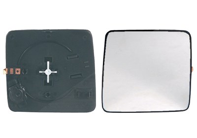 Alkar Spiegelglas, Außenspiegel rechts (Beifahrerseite) [Hersteller-Nr. 6432542] für Mercedes-Benz von ALKAR