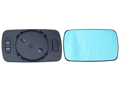 Alkar Spiegelglas, beheizbar, konvex, blau [Hersteller-Nr. 6432485] für BMW von ALKAR