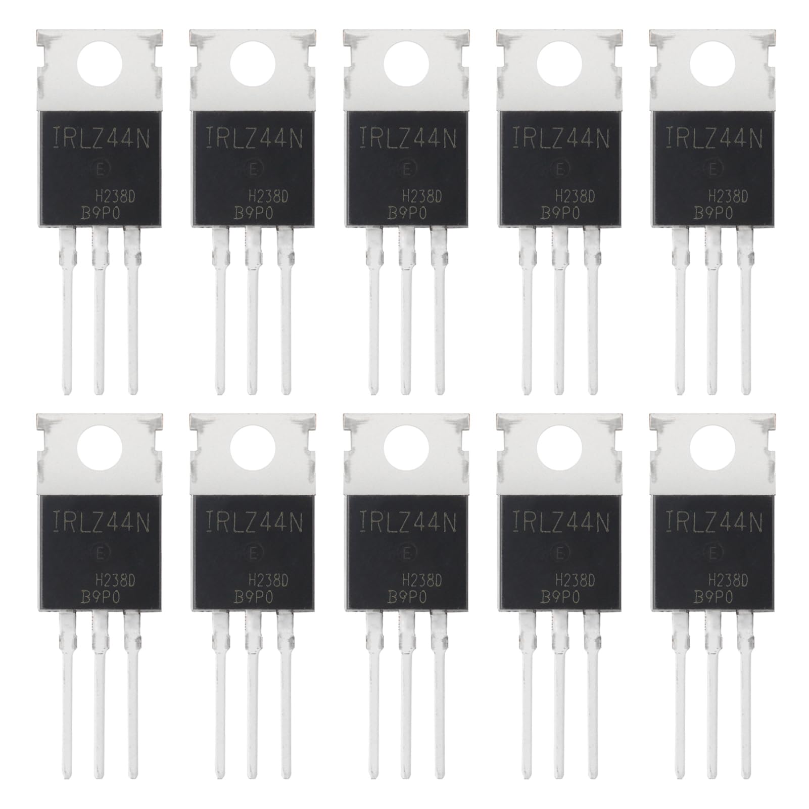 ALLECIN 10 Stück IRLZ44N IRLZ44 IRLZ44NPBF MOSFET-Transistoren 47A 55V IRLZ44NPBF N-Kanal Gleichrichter Mosfets 47 Ampere 55 Volt TO-220 ALLECIN 10 Stück IRLZ44N IRLZ44 IRLZ44NPBF MOSFET-Transistoren 47A 55V IRLZ44NPBF N-Kanal Gleichrichter Mosfets 47 Ampere 55 Volt TO-220 von ALLECIN