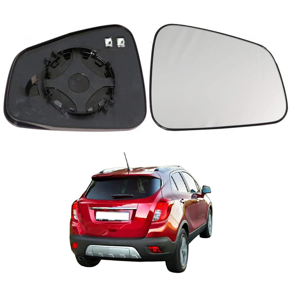 Aussenspiegel Glas Ersatz Spiegelglas für Opel MOKKA 2012-2019 94564035 1426675 1426674, Auto Seitenspiegel Beheizbar Wasserdicht,right-1pcs von ALOEU