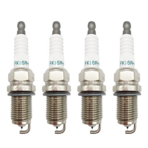 4 stücke 90919-01265. FK16R-A8. Dual Iridium Zündkerze Motor-Zündkerze von ALPGEN