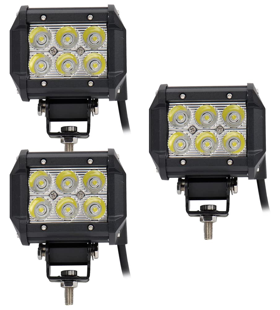 3X 18W Led Arbeitsscheinwerfer Offroad Lampe IP67 1560LM Flood Scheinwerfer Led Arbeitslicht Light Bar 12V 24V Zusatzscheinwerfer Rückfahrscheinwerfer 3X 18W Led Arbeitsscheinwerfer Offroad Lampe IP67 1560LM Flood Scheinwerfer Led Arbeitslicht Light Bar 12V 24V Zusatzscheinwerfer Rückfahrscheinwerfer von Greenmigo