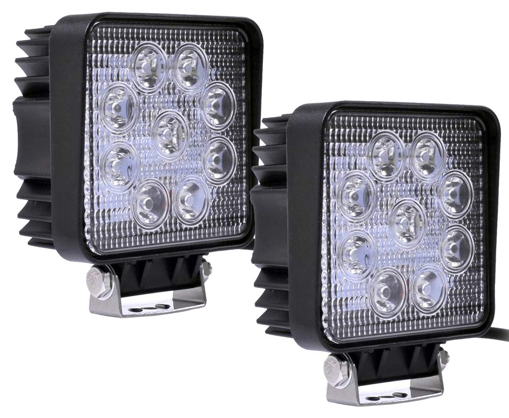 ALPHA DIMA 2pcs 27W LED Scheinwerfer Flutlicht Rückfahrscheinwerfer IP67 Wasserdicht Arbeitsscheinwerfer 12V 24V ALPHA DIMA 2pcs 27W LED Scheinwerfer Flutlicht Rückfahrscheinwerfer IP67 Wasserdicht Arbeitsscheinwerfer 12V 24V von Greenmigo