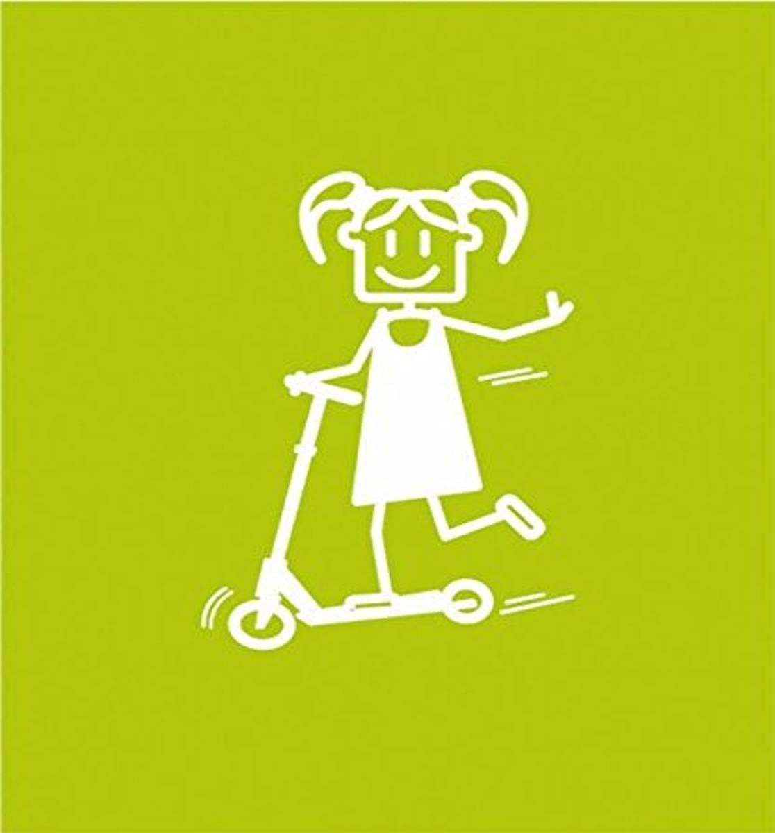 ALTIUM 3007077 weiß Aufkleber Girl Scooter ALTIUM 3007077 weiß Aufkleber Girl Scooter von ALTIUM