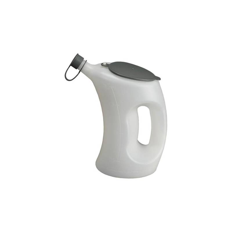 PRESSOL 7522 Messbecher Polyethylen Inhalt 2 Liter, 1 Stück, Grau, Weiß von Pressol