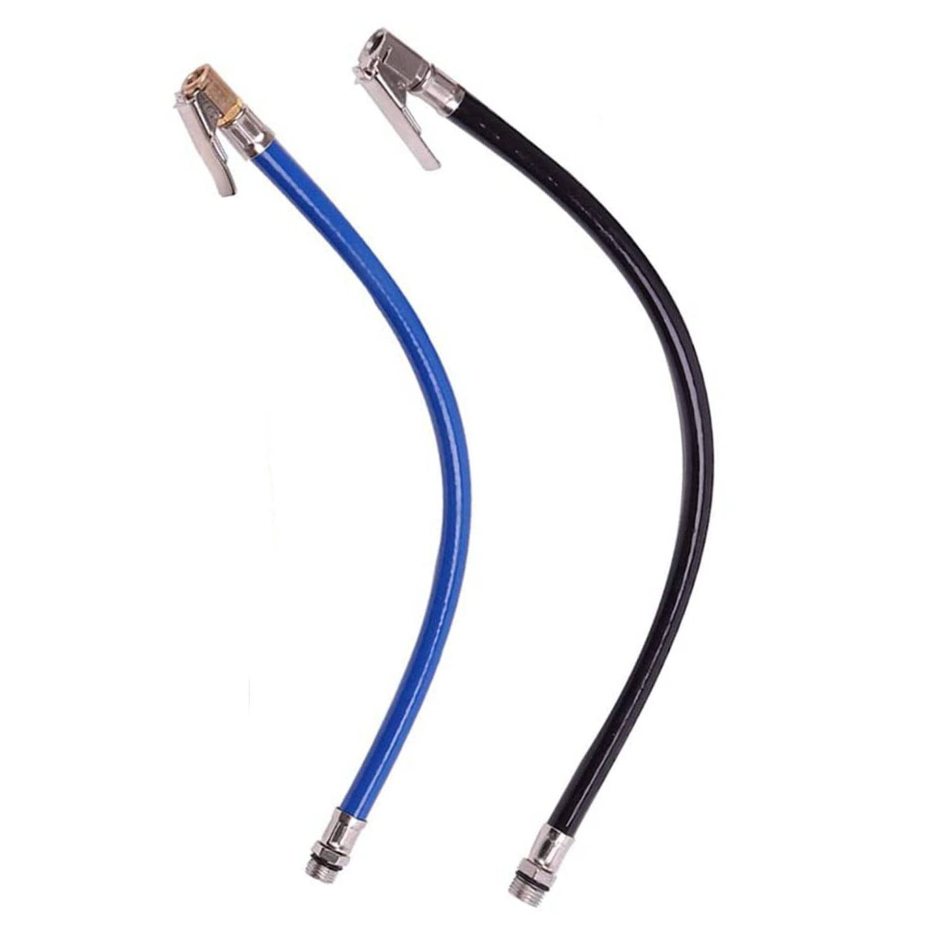 N/S 2 Stück Reifenfüller Schlauch Air Tool Flexibler Clip Gummi Air Rohr Fahrrad Motorrad-Reifenfüller Reifen Ventilverlängerung Adapter Gummi Air Rohr für alle Reifen mit Standardventilen N/S 2 Stück Reifenfüller Schlauch Air Tool Flexibler Clip Gummi Air Rohr Fahrrad Motorrad-Reifenfüller Reifen Ventilverlängerung Adapter Gummi Air Rohr für alle Reifen mit Standardventilen von ALUYF
