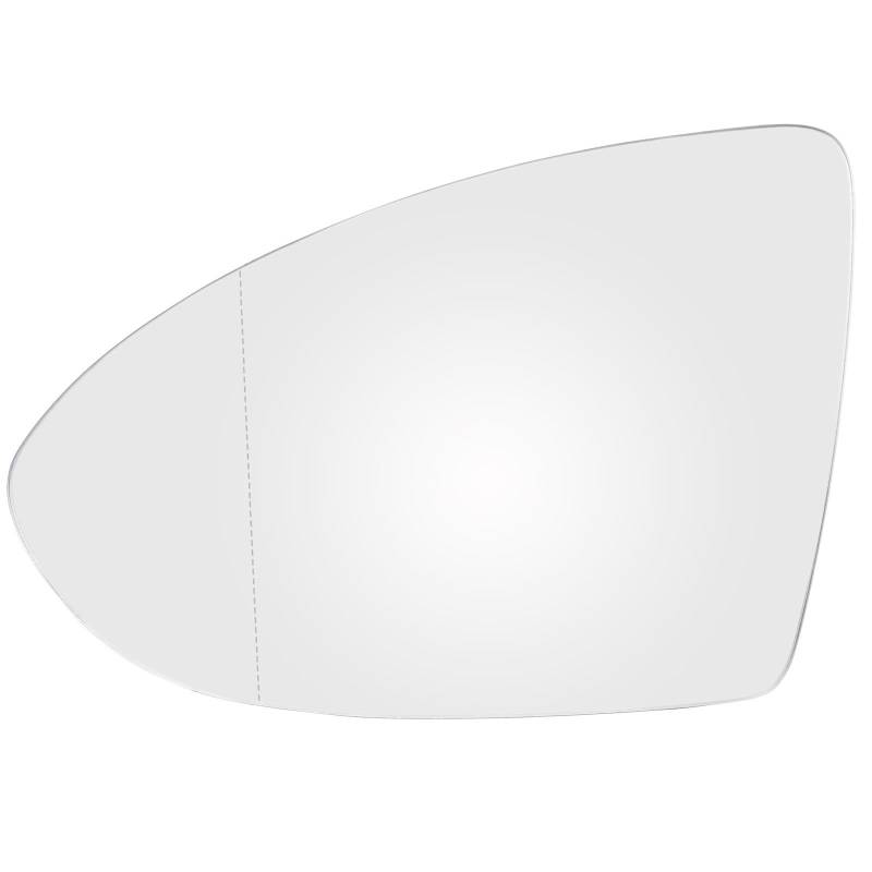 Auto Außen Spiegelglas Für VW Für Golf 7 Mk7 Mk7.5 2012 2013 2014 2015 2016 2017 2018 2019 2020 2021 Links Rechts Hand Tür Seite Flügel Spiegel Glas Konvex Türspiegelglas Außenspiegel(Links) von ALZZTUND