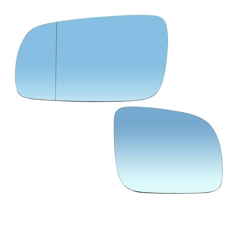 Auto Außen Spiegelglas Für VW Für Golf Für Bora Für Jetta MK4 Für Passat B5 1996-2004 Flügel Spiegel Glas Erhitzt Konvex 1J1857521C 1J1857522C Türspiegelglas Außenspiegel von ALZZTUND
