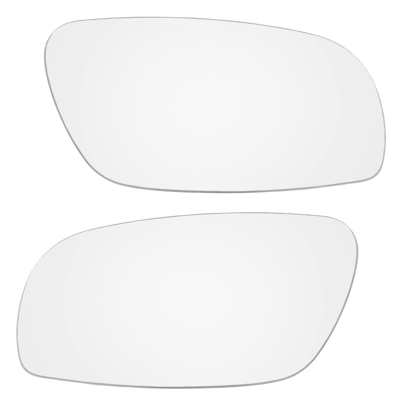 Auto Außen Spiegelglas Für Vw Für Touran MK1 2003 2004 2005 2006 2007 2008 2009 Links Rechts Seite Tür Flügel Spiegel Glas Stick Konvex Türspiegelglas Außenspiegel(Pair) von ALZZTUND