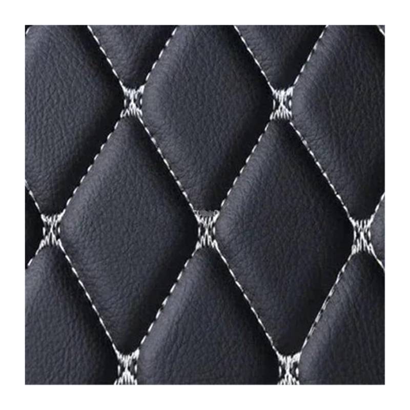 Auto Teppich Für X5 E53 1999 2000 2001 2002 2003 2004 2005 2006 Custom Car Floor Mat Automatten(Black White) von ALZZTUND