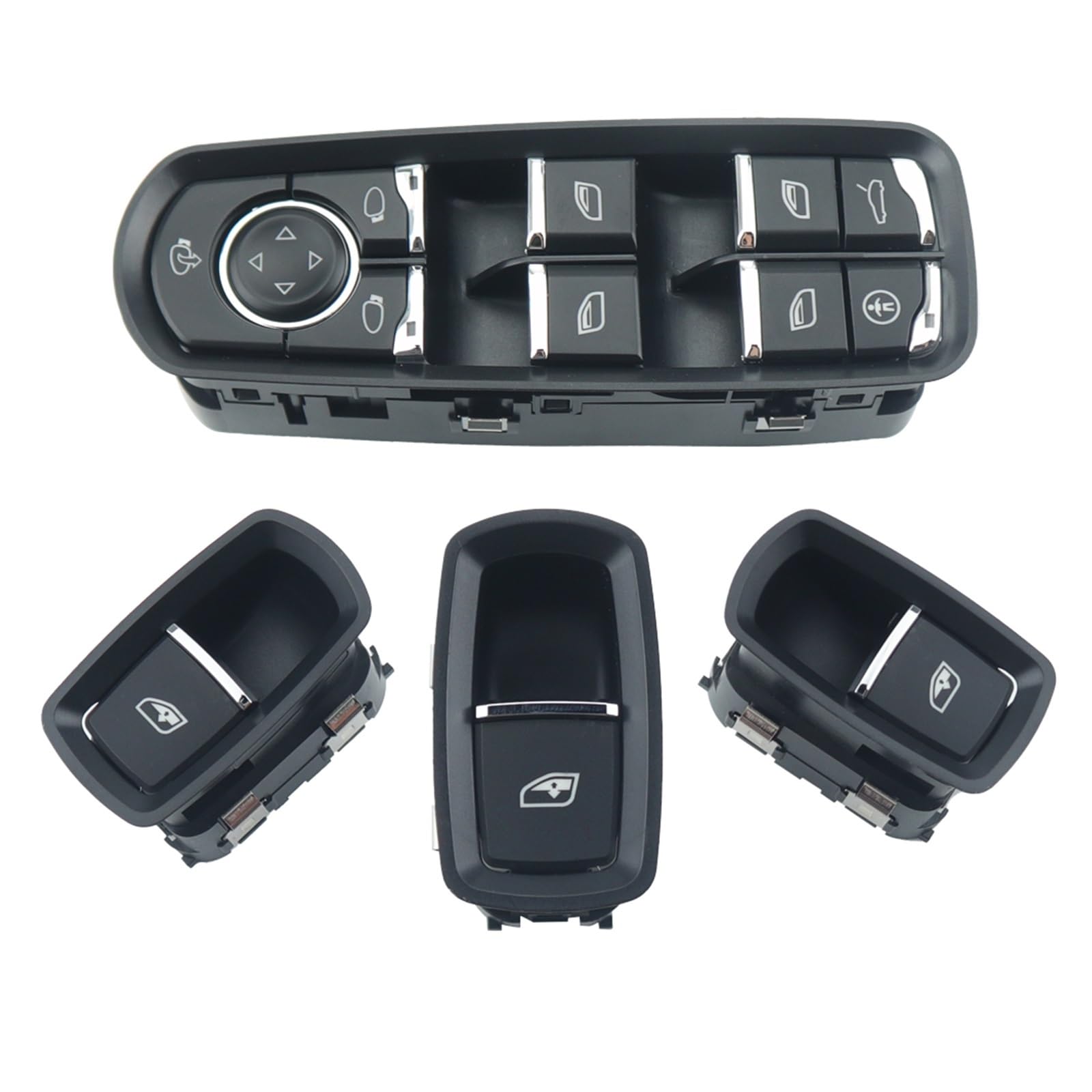 Fensterheber Schalter Für Panamera Für Cayenne Für Macan Fenster Control Schalter Fahrer 7PP959858MDML / RDML/CDML Fenstersteuerungsschalter(with Child) von ALZZTUND