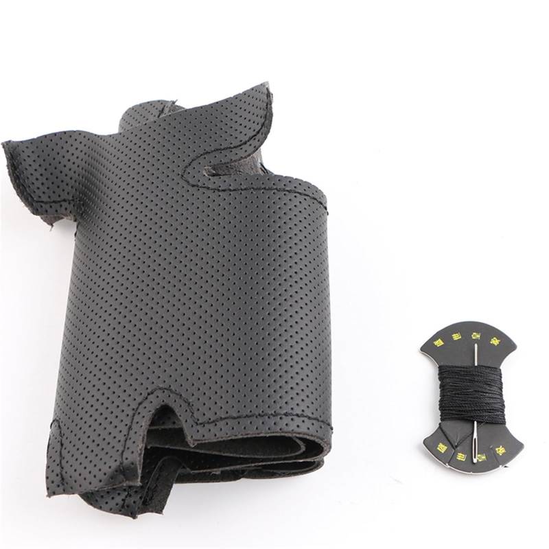 Lenkradbezüge Für Benz Für SLK-Klasse W170 W171 Für SLK C230 200 200K 280 350 Für Kompressor Für Sport Carbon Fiber Auto Lenkrad Abdeckung Lenkradabdeckungen(B Black Thread) von ALZZTUND
