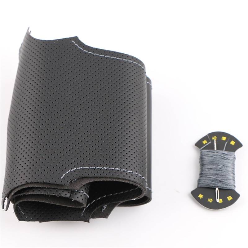 Lenkradbezüge Für Benz Für SLK-Klasse W170 W171 Für SLK C230 200 200K 280 350 Für Kompressor Für Sport Carbon Fiber Auto Lenkrad Abdeckung Lenkradabdeckungen(B Gray Thread) von ALZZTUND