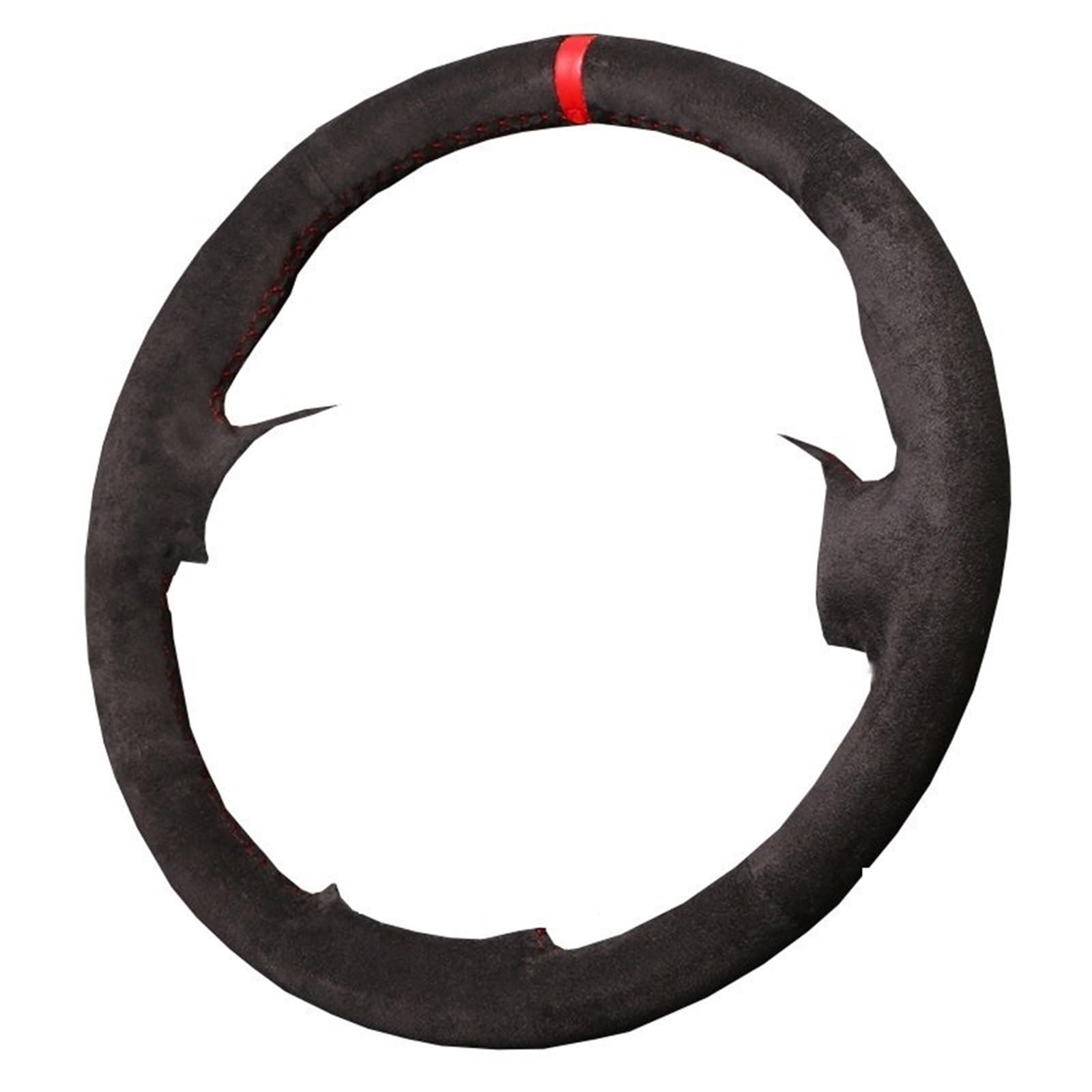 Lenkradbezüge Für Benz Für SLK-Klasse W170 W171 Für SLK C230 200 200K 280 350 Für Kompressor Für Sport Carbon Fiber Auto Lenkrad Abdeckung Lenkradabdeckungen(C Suede Red) von ALZZTUND