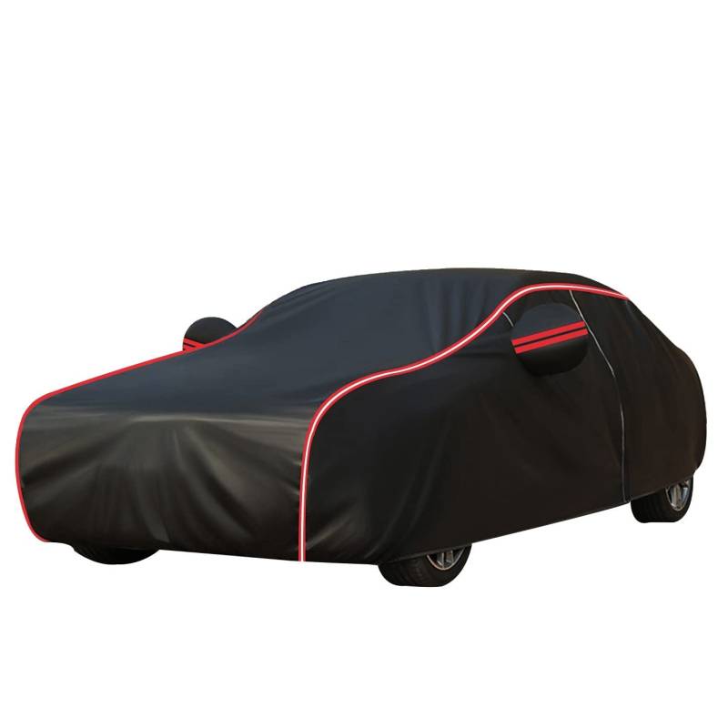 Autoabdeckung für BMW 1 Series(2004-22),Wasserdicht Atmungsaktiv Staubdicht Regen Kratzer Outdoor Vollgarage Autoplane,E-RB von ALaaaaL