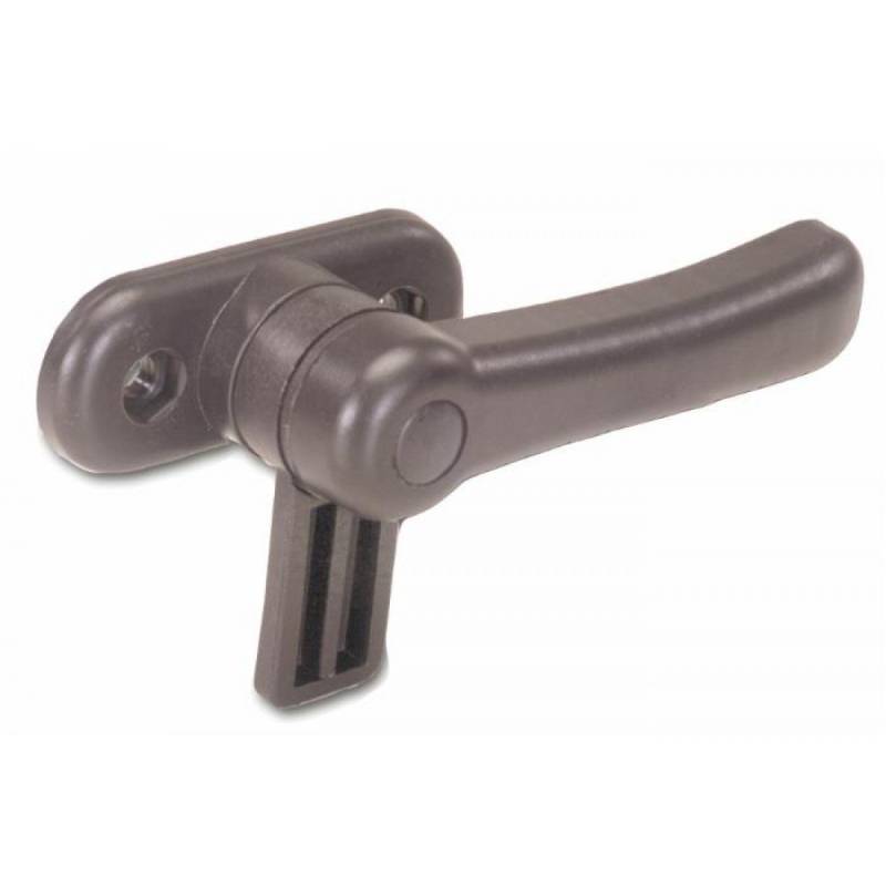 Ama Fenstergriff für linkes Fenster aus Kunststoff - 130 mm, für landwirtschaftliche Traktoren, Made in Italy von AMA