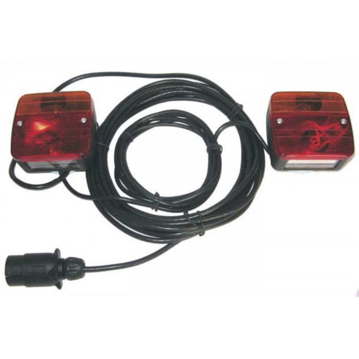 Rückleuchten-Set mit Schrauben 12 V mit Kabel 10 m + 4 m zwischen den AMA Scheinwerfern Rückleuchten-Set mit Schrauben 12 V mit Kabel 10 m + 4 m zwischen den AMA Scheinwerfern von AMA
