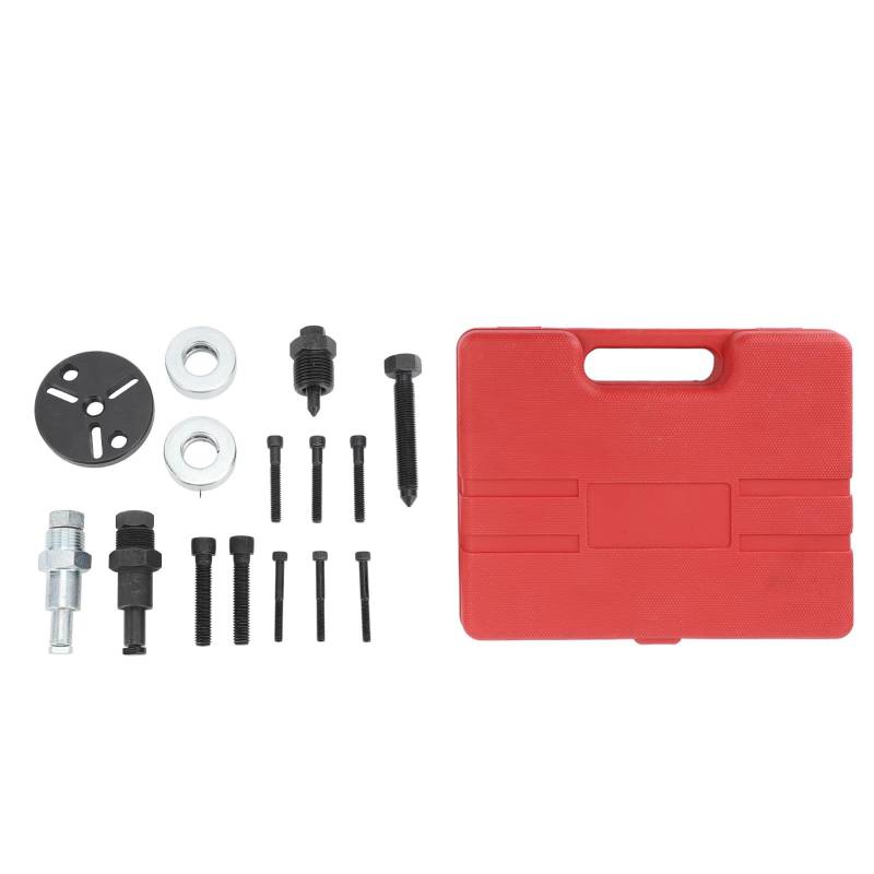 15Pcs Wechselstromkompressor Kupplungs Entferner Kit: Professionelle AUTO Klimaanlagen Reparatur Puller Werkzeuge für 148, 6, HR 6 & V5 Kompressoren von AMAKO