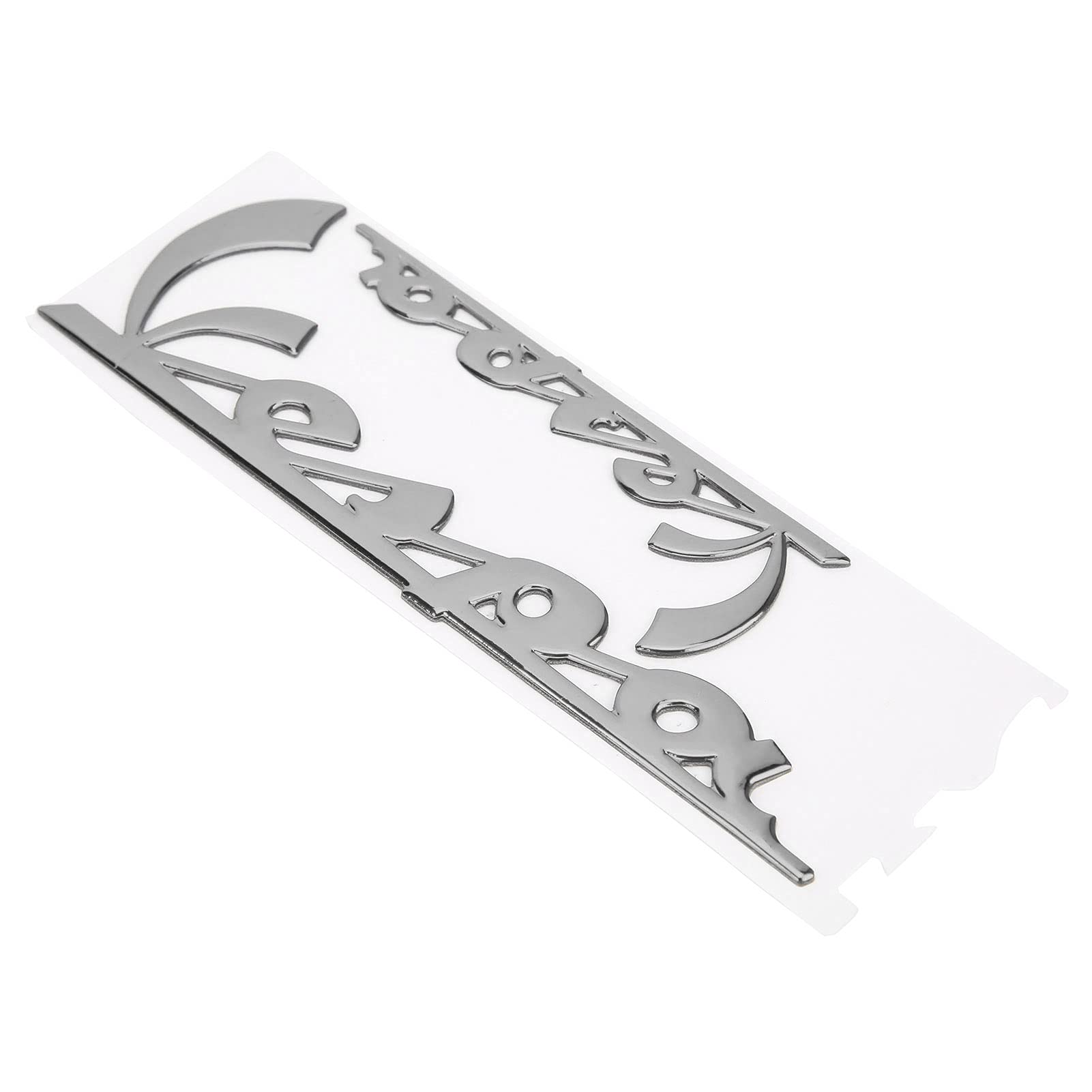AMAKO 3D Motorrad Aufkleber Emblem:Flexible Plastik Abzeichen Dekoration,für Vespa GTS300 LX125 LX150 IE Sprint Primavera 300 LXV Super (Silber) von AMAKO
