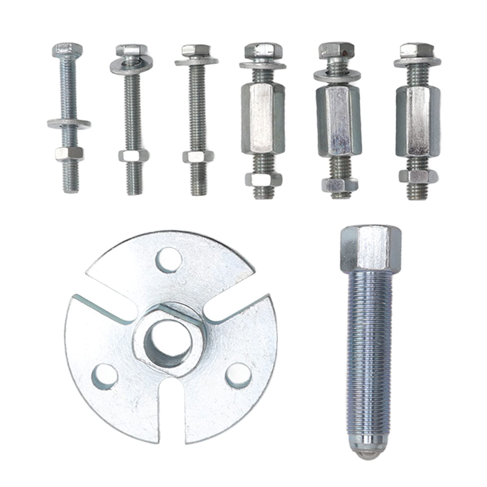 AMAKO 8Pcs Schwungrad Puller Werkzeugkit: Stahllegierharmonische Balancer Puller für Polaris Außenborder & Ski DOO, Universal für Motorrad, ATV, Schneemobilmotoren AMAKO 8Pcs Schwungrad Puller Werkzeugkit: Stahllegierharmonische Balancer Puller für Polaris Außenborder & Ski DOO, Universal für Motorrad, ATV, Schneemobilmotoren von AMAKO