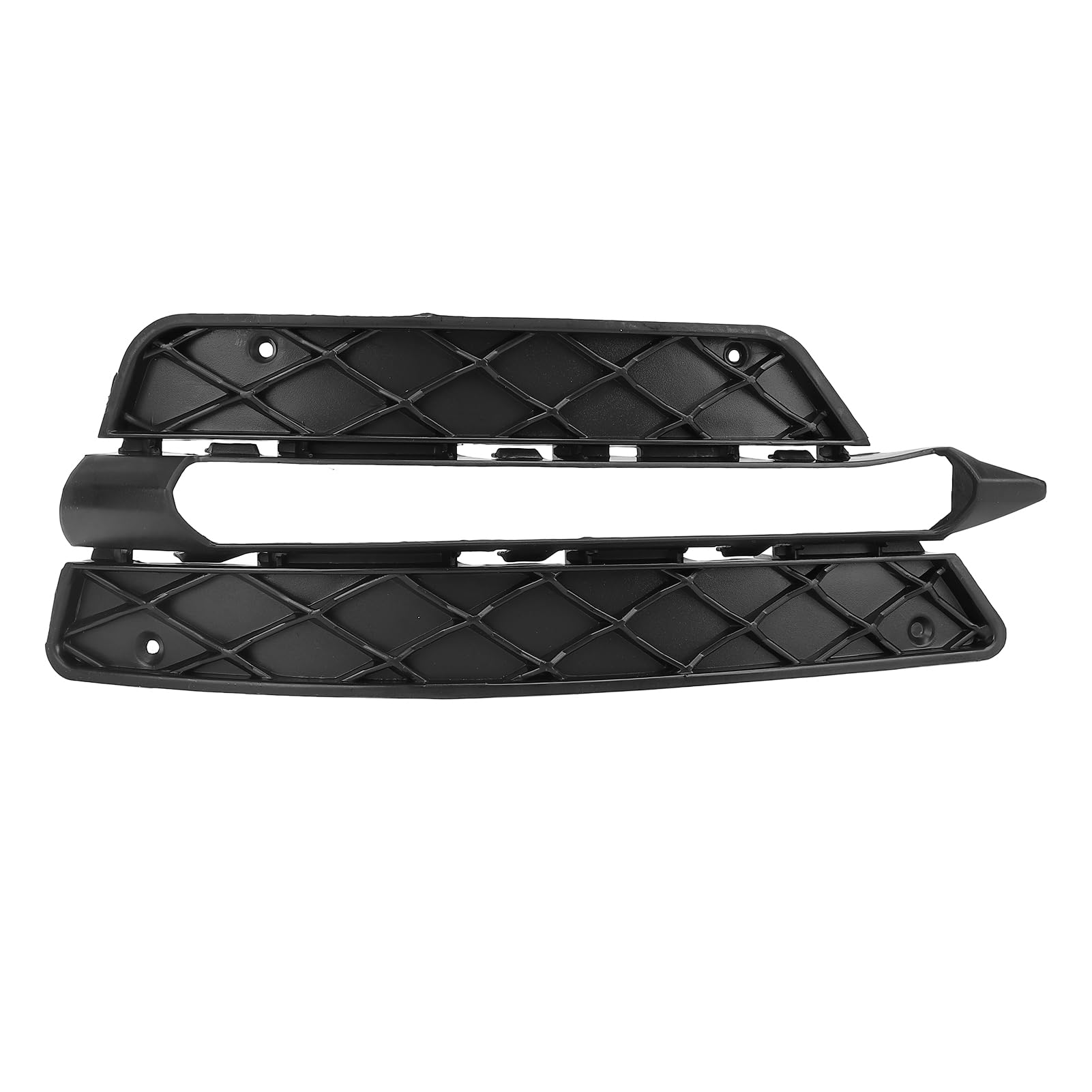 Fog Light Kühlergrill: Drl Grill Cover Ersatz für Mercedes Benz C Klasse W204 AMG Line 2011 2014, Verbesserte Stabilität und Schlankes Design (Links: 2048851353) von AMAKO