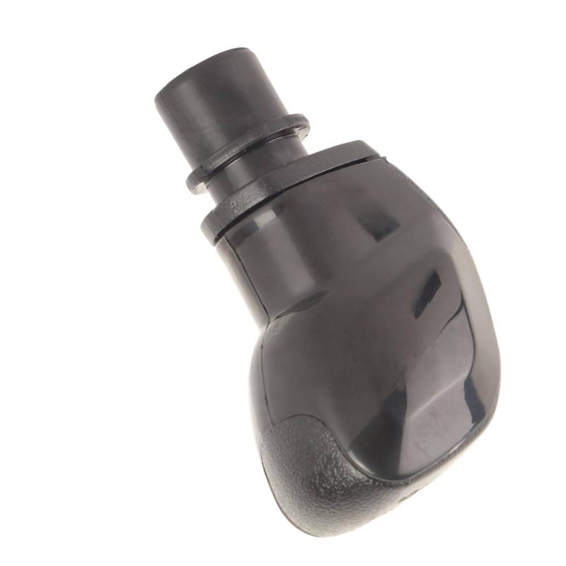 Getriebeschalthebelknopf 16088722ZD Schaltknauf für 2008 308 408 C3 C4 C Elysee manuelle Getriebe ABS Aluminiumlegierung schwarz von AMAKO
