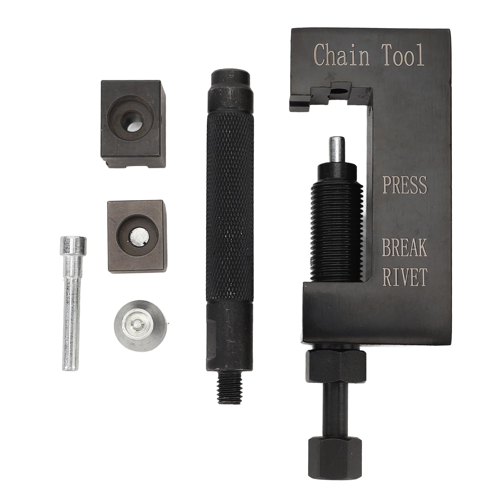 Kettenbrecher Werkzeugkit: für Motorrad ATV, 6Pc Set mit Kettenschneider und Nietwerkzeug, Passt 520 525 530 Standard und O Ringketten An Kettenbrecher Werkzeugkit: für Motorrad ATV, 6Pc Set mit Kettenschneider und Nietwerkzeug, Passt 520 525 530 Standard und O Ringketten An von AMAKO