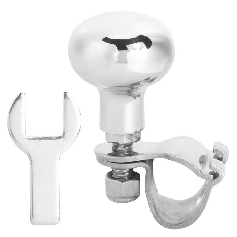 Lenkrad knauf, 316 Edelstahl Lenkrad Spinner Knob Hilfs verstärker Kugelgriff Boot Zubehör von AMAKO