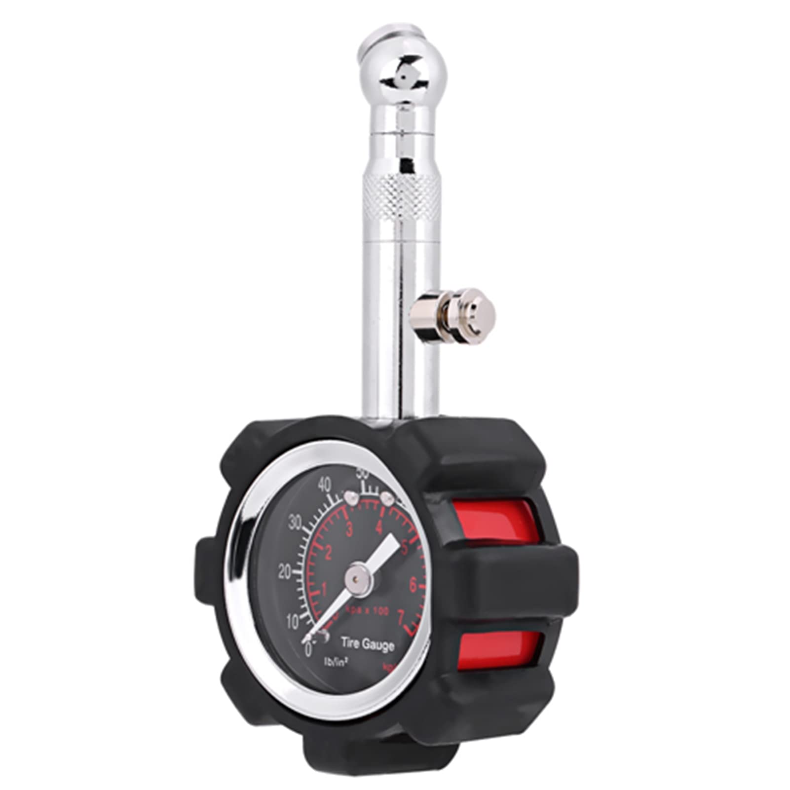 Reifendruckmessgerät Handluftdruckmessgerät Tester Messgerät Mini Größe Radform Präzise Messung für Autos Motorräder LKWs Schwarz 11cm Reifendruckmessgerät Handluftdruckmessgerät Tester Messgerät Mini Größe Radform Präzise Messung für Autos Motorräder LKWs Schwarz 11cm von AMAKO