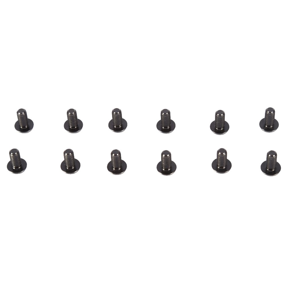 Titanium Alloy T25 Torx Bike Rotor Screws:High Strength Lightweight Corrosion Resistant,for Motorcycle Bicycle Racing Sports,12pcs Black Titanium Alloy T25 Torx Bike Rotor Screws:High Strength Lightweight Corrosion Resistant,for Motorcycle Bicycle Racing Sports,12pcs Black von AMAKO