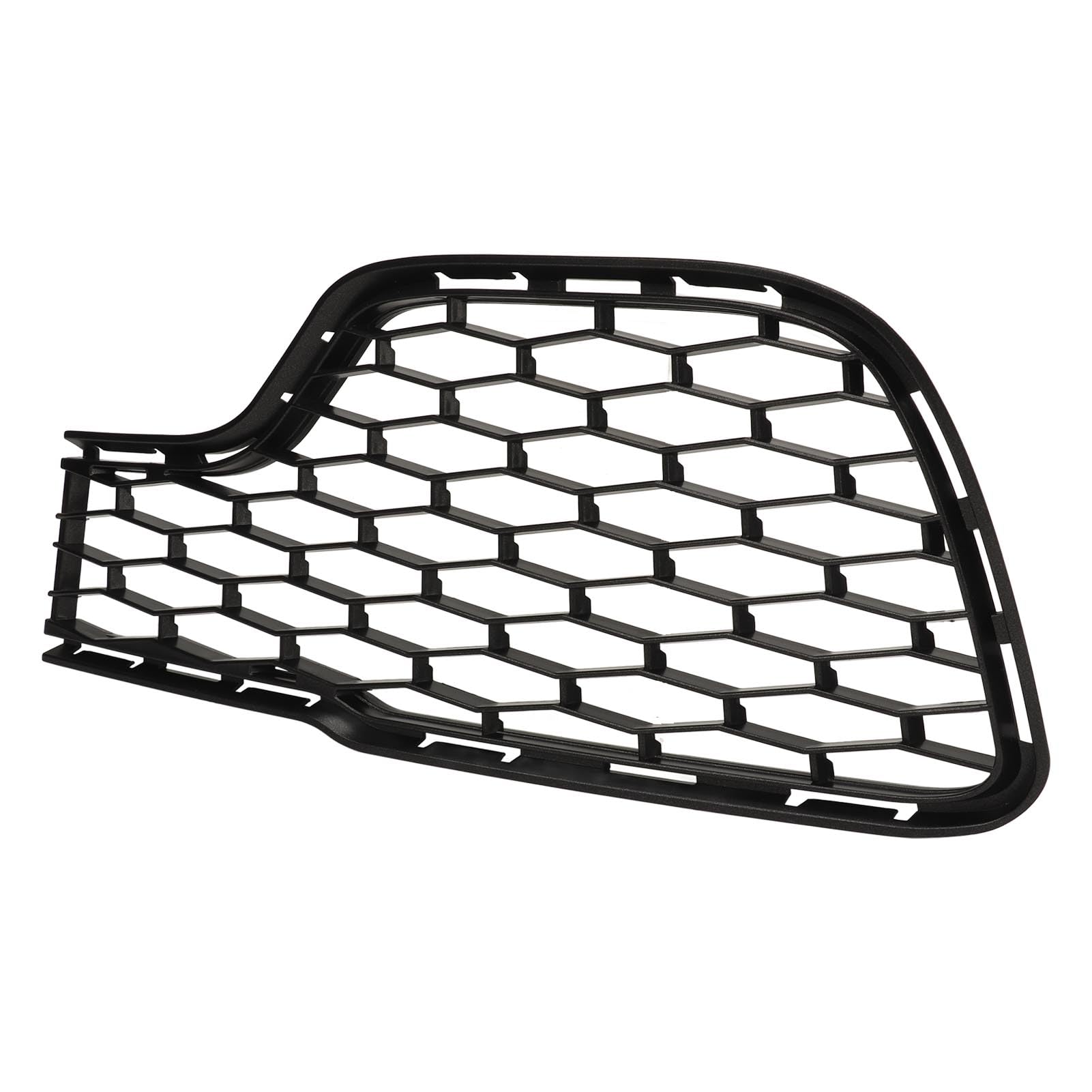 Vordere Stoßfängerluft Entlüftungsgitterabdeckung, Kompatibel mit Ghibli M157 S Q 4, Sporty Style Black Mesh, Wärme Dissipation Stoßfänger Grill (Links 670010766) von AMAKO
