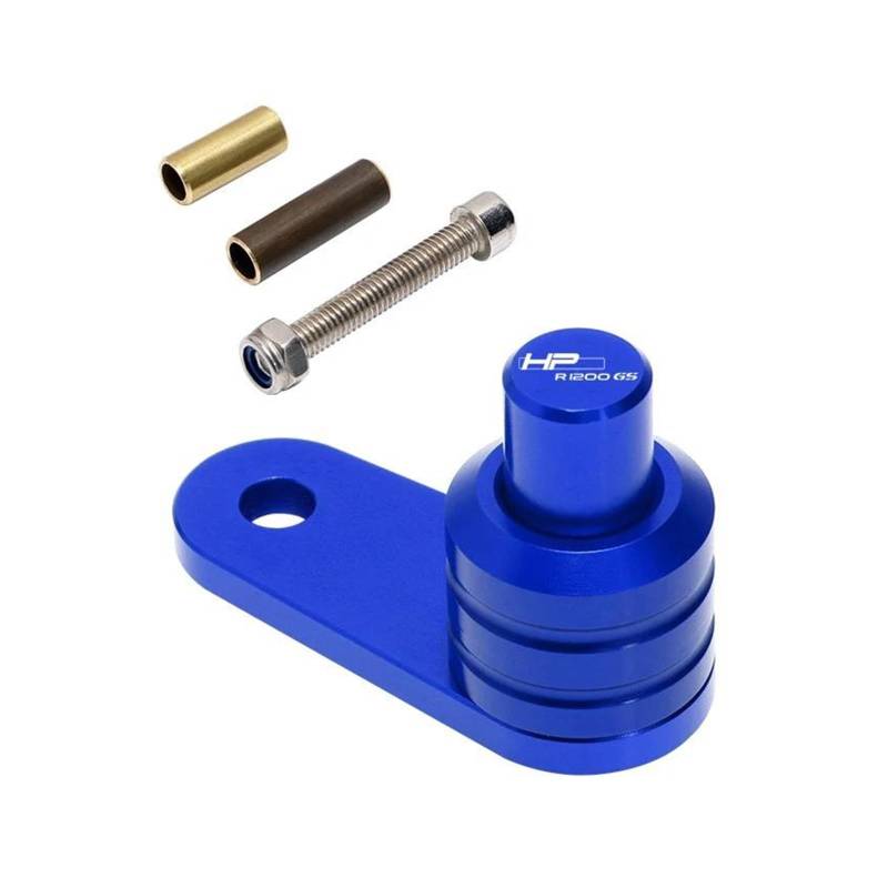 Bremsparkhebel Für B&MW R1200GS Abenteuer Rallye HPR 1200 GS LC ADV Motorrad Parkplatz Bremse Schalter Taste Lock Hebel(Blue) von AMASONY