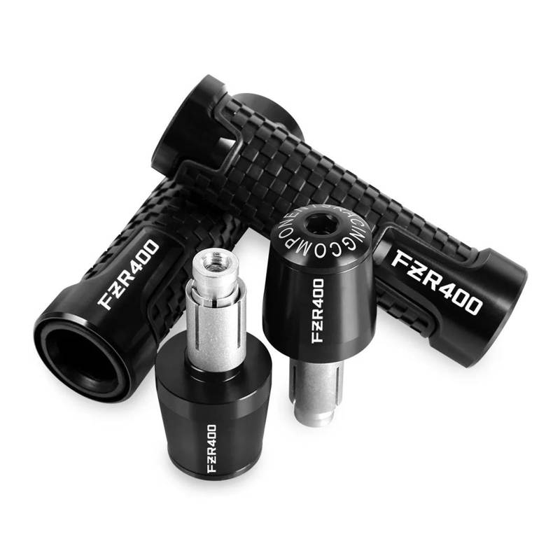 Motorrad Lenkerende Für YAMA&HA FZR400 FZR 400 FZR-400 1986-1989 Motorrad-Lenkerenden Lenkerabdeckung Lenkergriffe Kappenstecker(2) von AMASONY
