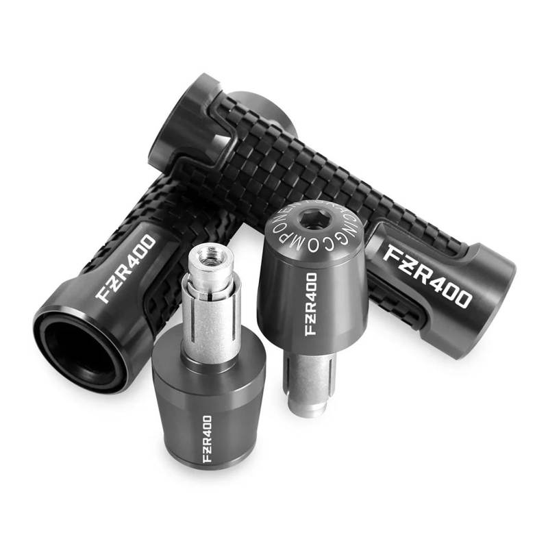 Motorrad Lenkerende Für YAMA&HA FZR400 FZR 400 FZR-400 1986-1989 Motorrad-Lenkerenden Lenkerabdeckung Lenkergriffe Kappenstecker(5) von AMASONY