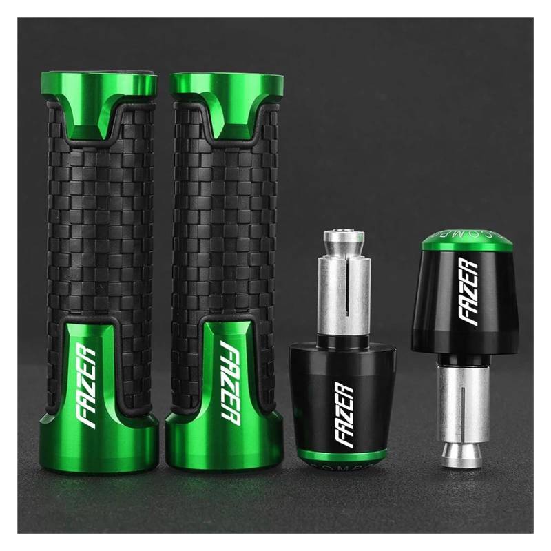 Motorrad Lenkerende Für YAMA&HA FZS600 Fazer FZS 600 1998-2003 Motorradgriffenden 7/8" 22MM Lenkergriffe Lenkerendstopfen(5) von AMASONY