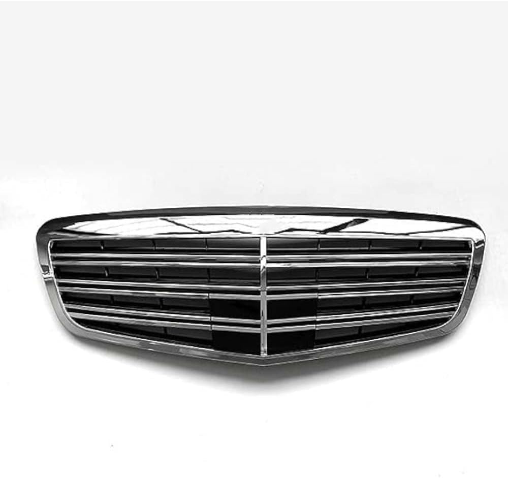 Auto Frontschürze Grill für Mercedes-Benz S-Class (W221) AMG 2009-2012,Kühlergrill, Vordere Niere Stoßstange Grillersatz, Zubehör für Außenmodifikationen von AMAZWI