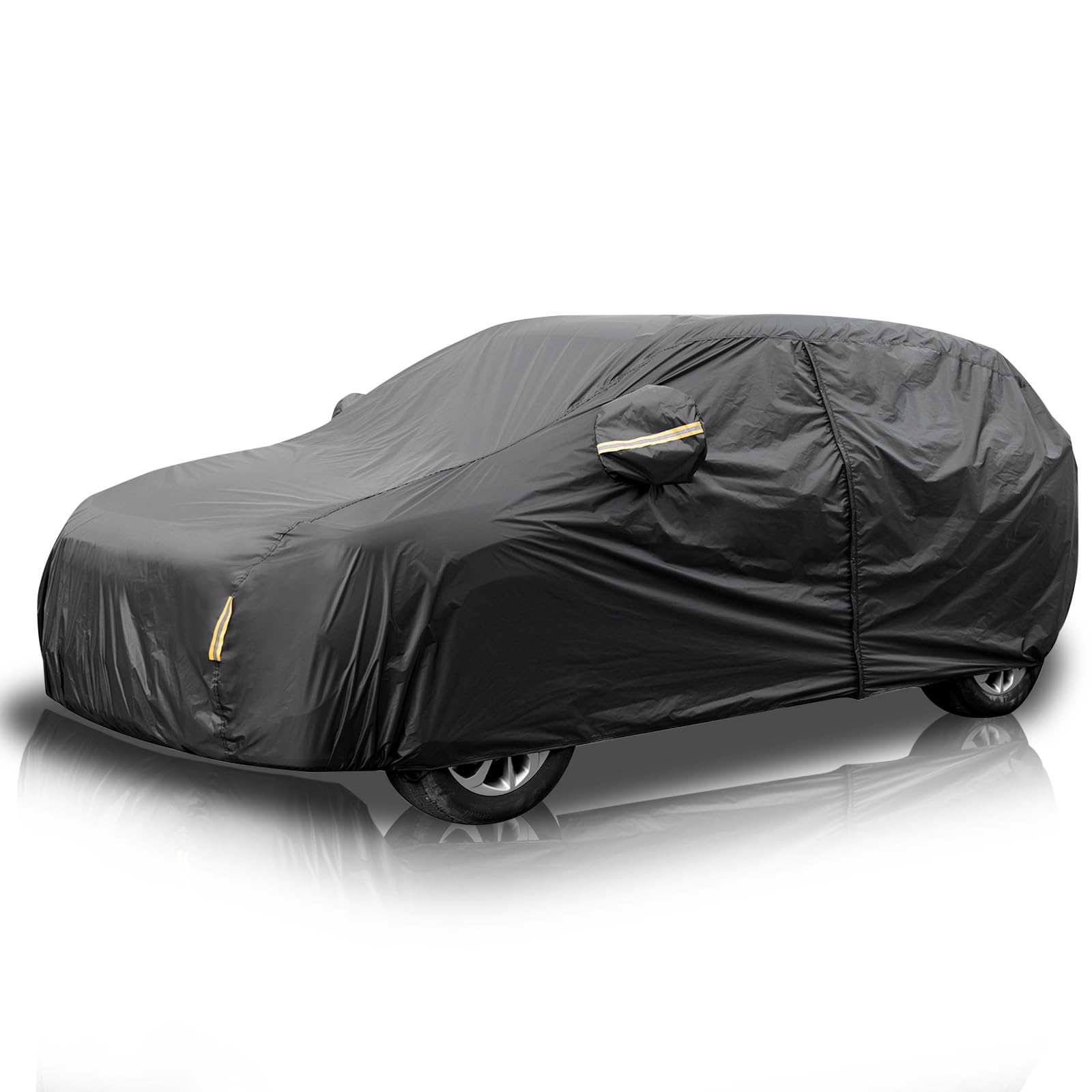AMBARI TAFT Universal SUV/Limousine Vollgarage Autoabdeckung Staubdicht Outdoor Indoor UV Schnee Resistant Sonnenschutz Polyester Abdeckung Fit 169-175 Zoll SUV YM AMBARI TAFT Universal SUV/Limousine Vollgarage Autoabdeckung Staubdicht Outdoor Indoor UV Schnee Resistant Sonnenschutz Polyester Abdeckung Fit 169-175 Zoll SUV YM von AMBARI