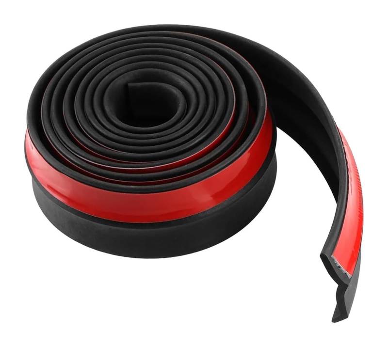 Auto Frontspoiler Lippe Auto-Frontstoßstangen-Splitter 60 Mm Breite Gummistreifen 2,5 M Auto-Frontstoßstangen-Lippen-Außenleisten Universeller Auto-Lippenrock-Schutz von AMBMREDPEV