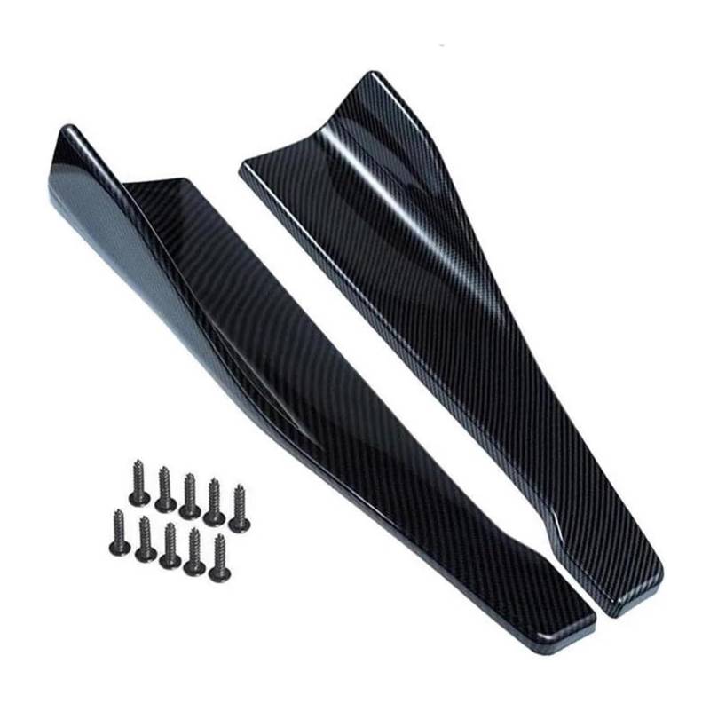 Auto Frontspoiler Lippe Für A&lfa Für Romeo 159 Auto Vorne Stoßstange Hinten Winglets Seite Rock Verlängerung Streifen Lip Spoiler Diffusor Splitter Scratch Protector(Carbon Fiber) von AMBMREDPEV