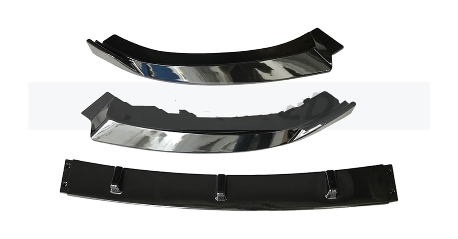 Auto Frontspoiler Lippe Für A3 8V Standard 2014-2016 Splitter Frontstoßstange Lip Spoiler Diffusor Schutz Zierleisten Frontspoiler Auto Frontstoßstangensplitter(Bright Black) von AMBMREDPEV